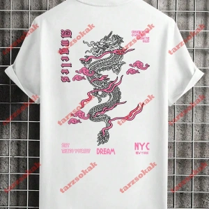 Model 3183 Erkek Yazlık Yuvarlak Yaka Kısa Kollu Günlük Tişört, Yaz