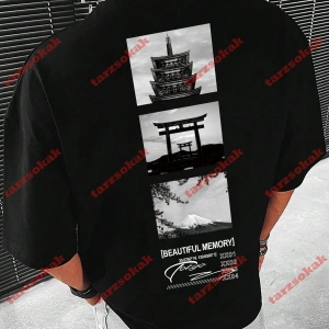 Model 3185 Erkek Yazlık Yuvarlak Yaka Kısa Kollu Günlük Tişört, Yaz