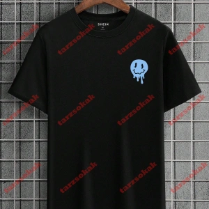 Model 3190 Erkek Yazlık Yuvarlak Yaka Kısa Kollu Günlük Tişört, Yaz