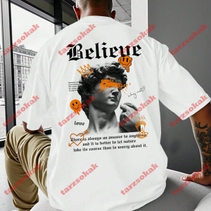 Model 3194 Erkek Yazlık Yuvarlak Yaka Kısa Kollu Günlük Tişört, Yaz