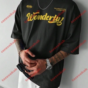 Model 3200 Erkek Yazlık Yuvarlak Yaka Kısa Kollu Günlük Tişört, Yaz