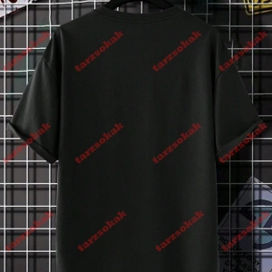 Model 3200 Erkek Yazlık Yuvarlak Yaka Kısa Kollu Günlük Tişört, Yaz