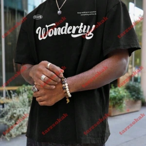 Model 3200 Erkek Yazlık Yuvarlak Yaka Kısa Kollu Günlük Tişört, Yaz