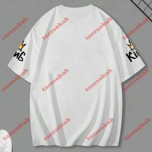 Model 3203 Erkek Yazlık Yuvarlak Yaka Kısa Kollu Günlük Tişört, Yaz