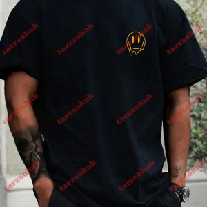 Model 3206 Erkek Yazlık Yuvarlak Yaka Kısa Kollu Günlük Tişört, Yaz