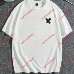 Model 3207 Erkek Yazlık Yuvarlak Yaka Kısa Kollu Günlük Tişört, Yaz