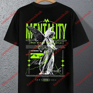 Model 3210 Erkek Yazlık Yuvarlak Yaka Kısa Kollu Günlük Tişört, Yaz