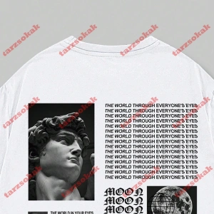 Model 3211 Erkek Yazlık Yuvarlak Yaka Kısa Kollu Günlük Tişört, Yaz