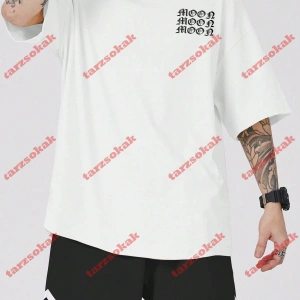 Model 3211 Erkek Yazlık Yuvarlak Yaka Kısa Kollu Günlük Tişört, Yaz