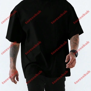 Model 3216 Erkek Yazlık Yuvarlak Yaka Kısa Kollu Günlük Tişört, Yaz