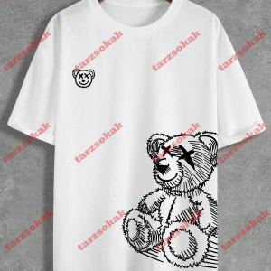 Model 3218 Erkek Yazlık Yuvarlak Yaka Kısa Kollu Günlük Tişört, Yaz