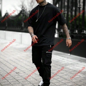 Model 3219 Erkek Yazlık Yuvarlak Yaka Kısa Kollu Günlük Tişört, Yaz