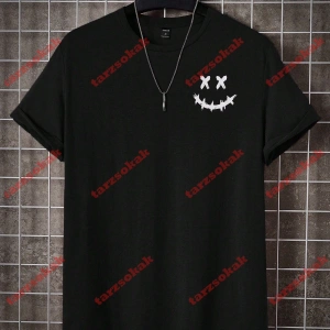 Model 3220 Erkek Yazlık Yuvarlak Yaka Kısa Kollu Günlük Tişört, Yaz