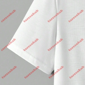 Model 3220 Erkek Yazlık Yuvarlak Yaka Kısa Kollu Günlük Tişört, Yaz