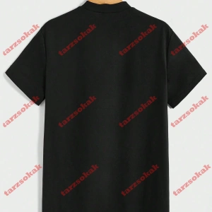 Model 3223 Erkek Yazlık Yuvarlak Yaka Kısa Kollu Günlük Tişört, Yaz