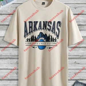 Model 3227 Erkek Yazlık Yuvarlak Yaka Kısa Kollu Günlük Tişört, Yaz