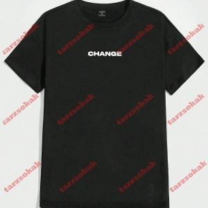 Model 3229 Erkek Yazlık Yuvarlak Yaka Kısa Kollu Günlük Tişört, Yaz