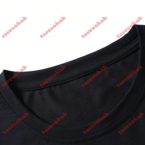 Model 3234 Erkek Yazlık Yuvarlak Yaka Kısa Kollu Günlük Tişört, Yaz