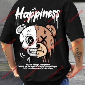 Model 3241 Erkek Yazlık Yuvarlak Yaka Kısa Kollu Günlük Tişört, Yaz