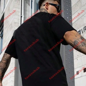 Model 3242 Erkek Yazlık Yuvarlak Yaka Kısa Kollu Günlük Tişört, Yaz