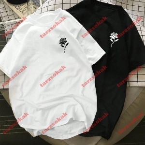 Model 3243 Erkek Yazlık Yuvarlak Yaka Kısa Kollu Günlük Tişört, Yaz