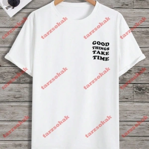 Model 3244 Erkek Yazlık Yuvarlak Yaka Kısa Kollu Günlük Tişört, Yaz