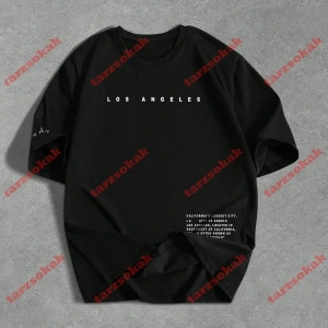 Model 3250 Erkek Yazlık Yuvarlak Yaka Kısa Kollu Günlük Tişört, Yaz