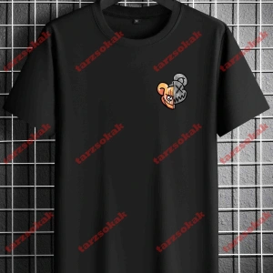 Model 3263 Erkek Yazlık Yuvarlak Yaka Kısa Kollu Günlük Tişört, Yaz