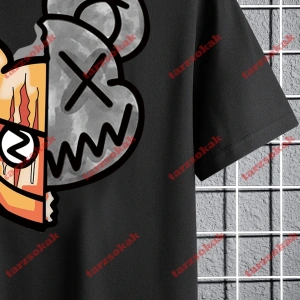 Model 3263 Erkek Yazlık Yuvarlak Yaka Kısa Kollu Günlük Tişört, Yaz