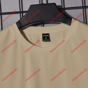 Model 3271 Erkek Yazlık Yuvarlak Yaka Kısa Kollu Günlük Tişört, Yaz