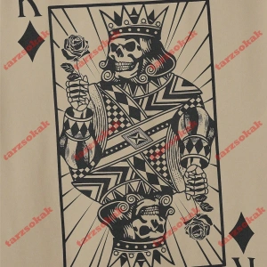 Model 3271 Erkek Yazlık Yuvarlak Yaka Kısa Kollu Günlük Tişört, Yaz