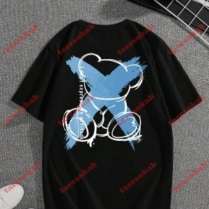 Model 3275 Erkek Yazlık Yuvarlak Yaka Kısa Kollu Günlük Tişört, Yaz