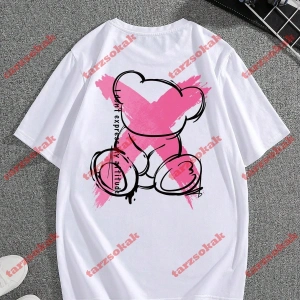 Model 3275 Erkek Yazlık Yuvarlak Yaka Kısa Kollu Günlük Tişört, Yaz