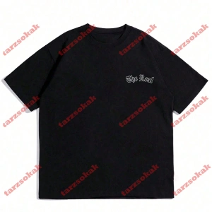 Model 3276 Erkek Yazlık Yuvarlak Yaka Kısa Kollu Günlük Tişört, Yaz