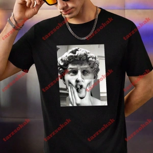 Model 3278 Erkek Yazlık Yuvarlak Yaka Kısa Kollu Günlük Tişört, Yaz