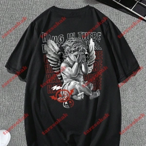 Model 3281 Erkek Yazlık Yuvarlak Yaka Kısa Kollu Günlük Tişört, Yaz