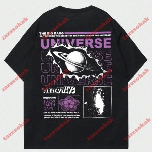 Model 3282 Erkek Yazlık Yuvarlak Yaka Kısa Kollu Günlük Tişört, Yaz