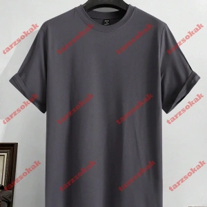 Model 3283 Erkek Yazlık Yuvarlak Yaka Kısa Kollu Günlük Tişört, Yaz