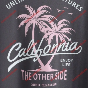 Model 3283 Erkek Yazlık Yuvarlak Yaka Kısa Kollu Günlük Tişört, Yaz