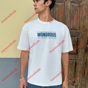 Model 3285 Erkek Yazlık Yuvarlak Yaka Kısa Kollu Günlük Tişört, Yaz