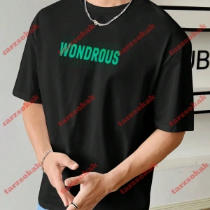 Model 3285 Erkek Yazlık Yuvarlak Yaka Kısa Kollu Günlük Tişört, Yaz