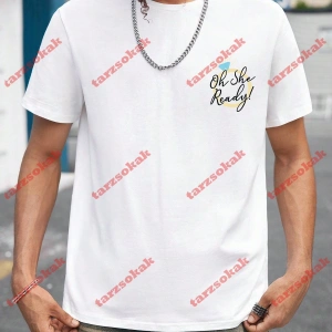 Model 3291 Erkek Yazlık Yuvarlak Yaka Kısa Kollu Günlük Tişört, Yaz