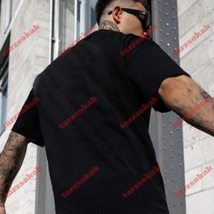 Model 3293 Erkek Yazlık Yuvarlak Yaka Kısa Kollu Günlük Tişört, Yaz