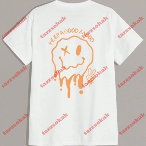 Model 3300 Erkek Yazlık Yuvarlak Yaka Kısa Kollu Günlük Tişört, Yaz