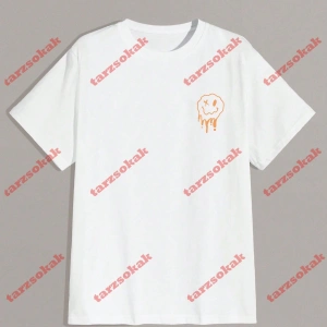 Model 3300 Erkek Yazlık Yuvarlak Yaka Kısa Kollu Günlük Tişört, Yaz