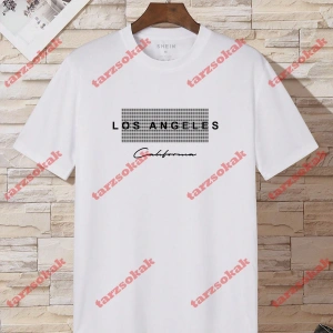 Model 3308 Erkek Yazlık Yuvarlak Yaka Kısa Kollu Günlük Tişört, Yaz