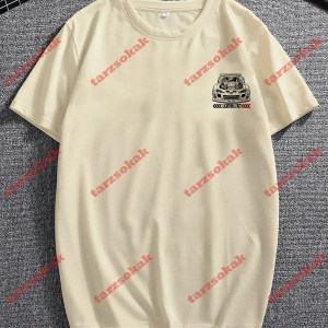 Model 3312 Erkek Yazlık Yuvarlak Yaka Kısa Kollu Günlük Tişört, Yaz