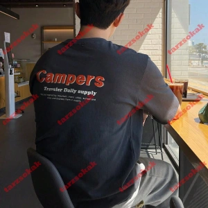 Model 3315 Erkek Yazlık Yuvarlak Yaka Kısa Kollu Günlük Tişört, Yaz