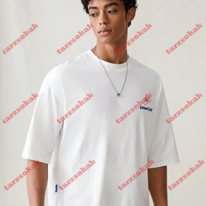 Model 3319 Erkek Yazlık Yuvarlak Yaka Kısa Kollu Günlük Tişört, Yaz