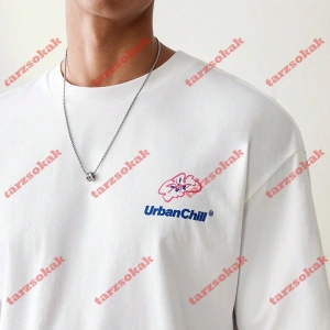 Model 3319 Erkek Yazlık Yuvarlak Yaka Kısa Kollu Günlük Tişört, Yaz